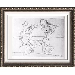 Pablo Picasso 'After'  Pan and a Dancer c. 1945 Fine Art Print from Museum Artist