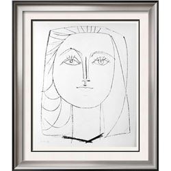 Pablo Picasso 'After'  Francoise c. 1946 Fine Art Print from Museum Artist
