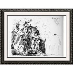 Pablo Picasso 'After'  Fauns and Centauress c. 1947 Fine Art Print from Museum Artist