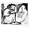 Image 2 : Pablo Picasso 'After'  Seated Woman and Sleeping Woman c. 1947 Fine Art Print from Museum Artist