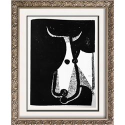 Pablo Picasso 'After'  Bull's Head c. 1948 Fine Art Print from Museum Artist