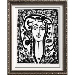 Pablo Picasso 'After'  Bust 'Modern Style' c. 1949 Fine Art Print from Museum Artist