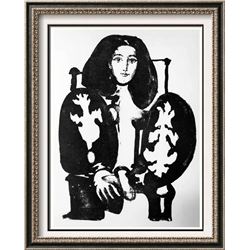 Pablo Picasso 'After'  Woman in an Armchair I c. 1949 Fine Art Print from Museum Artist