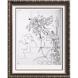 Pablo Picasso 'After'  Tropical Plants c. 1949 Fine Art Print from Museum Artist
