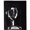 Image 2 : Pablo Picasso 'After'  Black Head c. 1948 Fine Art Print from Museum Artist