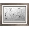 Image 2 : Pablo Picasso Double Sided Black & White & Full Color Print # 60281-60282