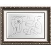 Image 1 : Pablo Picasso Double Sided Black & White Print # 60286 & 60288