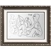 Image 2 : Pablo Picasso Double Sided Black & White Print # 62102 & 62105