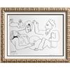 Image 1 : Pablo Picasso Black & White 3 images & Double Page Black & White Print # 62142-62145