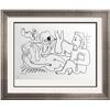 Image 2 : Pablo Picasso Black & White 3 images & Double Page Black & White Print # 62142-62145