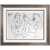 Image 1 : Pablo Picasso Double Sided Black & White Print # 62160-62161