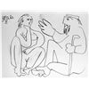 Image 3 : Pablo Picasso Double Sided Black & White Print # 62160-62161