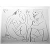 Image 4 : Pablo Picasso Double Sided Black & White Print # 62162-62163