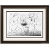 Image 2 : Pablo Picasso Double Sided Black & White Print # 62164-62165