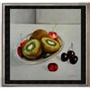 Image 1 : Realism Kiwi FRUIT Signed CANVAS DEALER LIQUIDATION SALE Café & Food Photo Realism Art