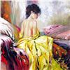 Image 3 : Impressionistic Large Painting on Canvas Pino Inspired Colorful Original Art