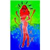Image 2 : NUDE CELEBRITY CANVAS POP ART ORIGINAL