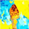 Image 3 : COLORFUL NUDE PAMELA ANDERSON POP ART ORIGINAL PAINTING