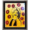 Image 1 : MARILYN MONROE CANVAS POP WARHOL STYLE PAINTING