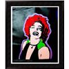 Image 1 : DRAMATIC COLORFUL POP STYLE MARILYN MONROE PAINTING