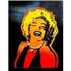 Image 2 : DRAMATIC COLORFUL POP STYLE MARILYN MONROE PAINTING