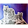 Image 2 : COLORFUL POP ART CANVAS ORIGINAL TIGERS ART SALE ONLY $100