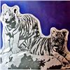 Image 3 : COLORFUL POP ART CANVAS ORIGINAL TIGERS ART SALE ONLY $100