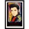 Image 1 : Elvis is King Pop Elvis Print Colorful Abstract Art