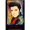 Image 2 : Elvis is King Pop Elvis Print Colorful Abstract Art