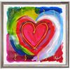 Image 1 : Pop Canvas Heart Series Signed Original Mixed Media