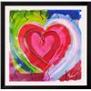 Image 1 : Pop Canvas Heart Series Signed Original Mixed Media