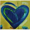 Image 3 : Pop Canvas Heart Series Signed Original Mixed Media