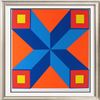 Image 1 : Abstract Vasarely Style Ltd Ed Huge Art Colorful