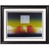 Image 1 : Dramatic Abstract Modern Ltd Ed Signed Serigraph