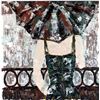Image 2 : Balcony View Impressionism Colorful Abstract Figurative Painting on Canvas Janier