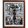 Image 4 : Janier Girl with Umbrella Palette Knife Painting on Canvas