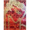 Image 3 : Large 48x36 Canvas Stretched to Hang Musical Red Bold Modern Abstract Originals