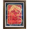 Image 5 : Large 48x36 Canvas Stretched to Hang Musical Red Bold Modern Abstract Originals