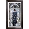 Image 5 : Rain Man Textured 24x12 Acrylic on Canvas Textured Fantastic Painting