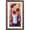 Image 1 : Fantastic Colorful Thick Texture Bold Floral Original Painting Canvas Janier
