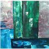 Image 4 : Fantastic Abstract Colorful Thick Texture Soft Floral Original Painting Canvas Janier