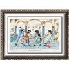 Image 1 : Fantastic Colored Etching Rare Original Artwork Sale