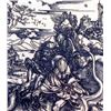Image 2 : Durer "After" Etching Samson Fighting with Lion Fantastic Collectible