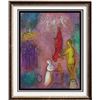 Image 1 : Biblical Art Marc Chagall "After" Colorful Litho The Sacrifice