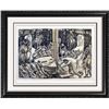 Image 1 : Albert Decaris Hand Signed Original Engraving Samson Delilah