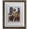 Image 1 : Hunting Colored Etching Signed Rare Dealer Sale