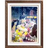Image 1 : Moulin Rouge Reproduction Antique Poster Large Colorful