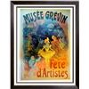 Image 1 : Cheret Large Antique Reproduction Poster Sale