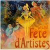 Image 4 : Cheret Large Antique Reproduction Poster Sale