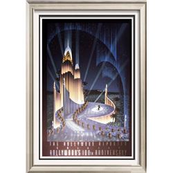 Art Deco Hoppe Hollywood Limited Edition Signed Liquidation Art